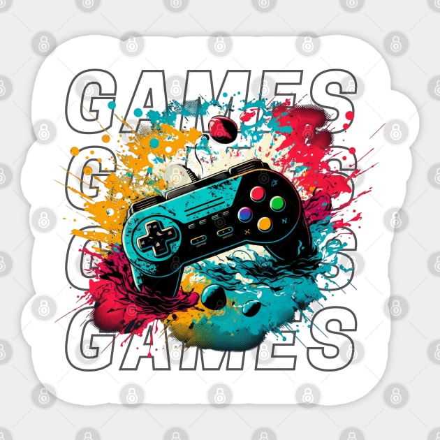 Video Game Console Sticker by EdSan Designs